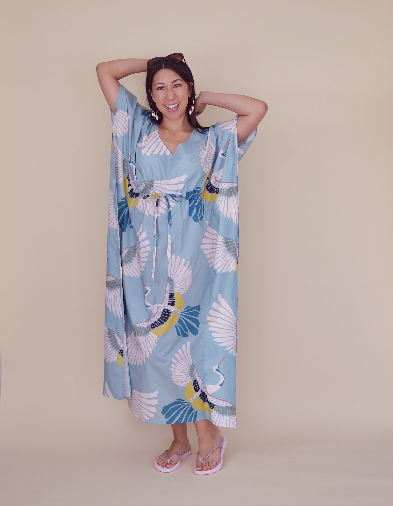Fun Robe Designs Beach Robe/cover-up PDF Sewing Pattern | 2 Lengths | Easy and Fun ...