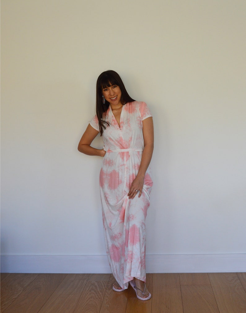 Mayfair Dress PDF Sewing Pattern Jersey Dress 2 Skirt and 3 Sleeve Lengths 2 Size Bands UK 620