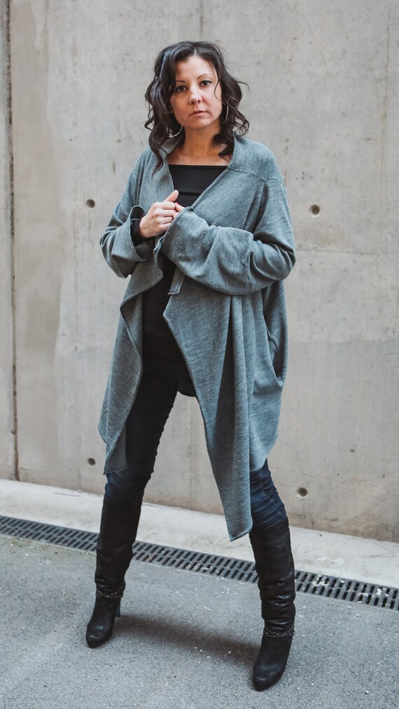 plus size duster jacket