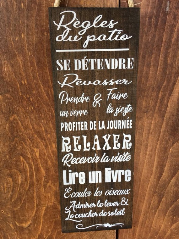 Plaque à Suspendre Avec Corde De Jute 5 X 13