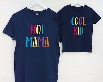 Hot Mama Cool Kid matching outfit