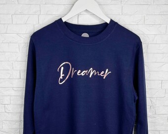 Dreamer Sweatshirt Rose Gold