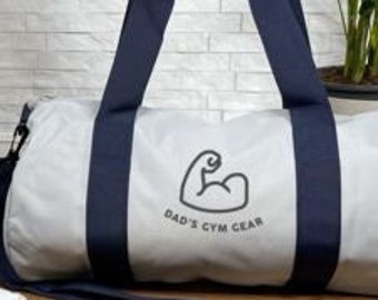 Dad's Gym Gear Personalised Holdall