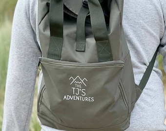 Family Adventures Personalised Rucksack.