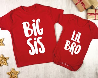 big sister little brother christmas outfits