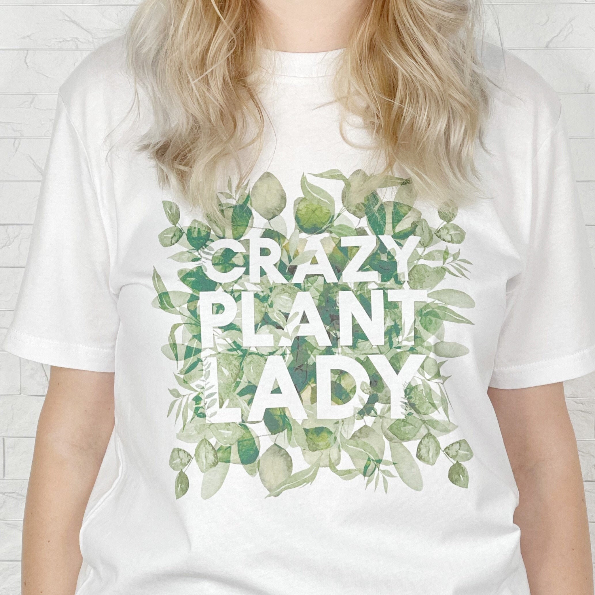 Crazy plant lady cheap t shirt