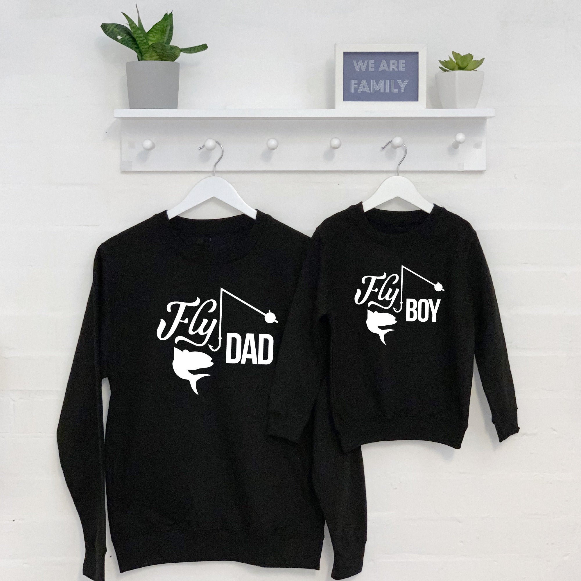 Image of Fishing Father & Son Sweatshirt Set