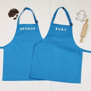 Personalised Kids Apron Set With Name. image 2