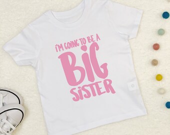 Big Brother Sister Announcement T Shirt