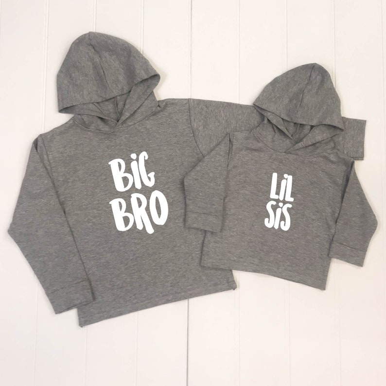 big sis lil sis hoodies