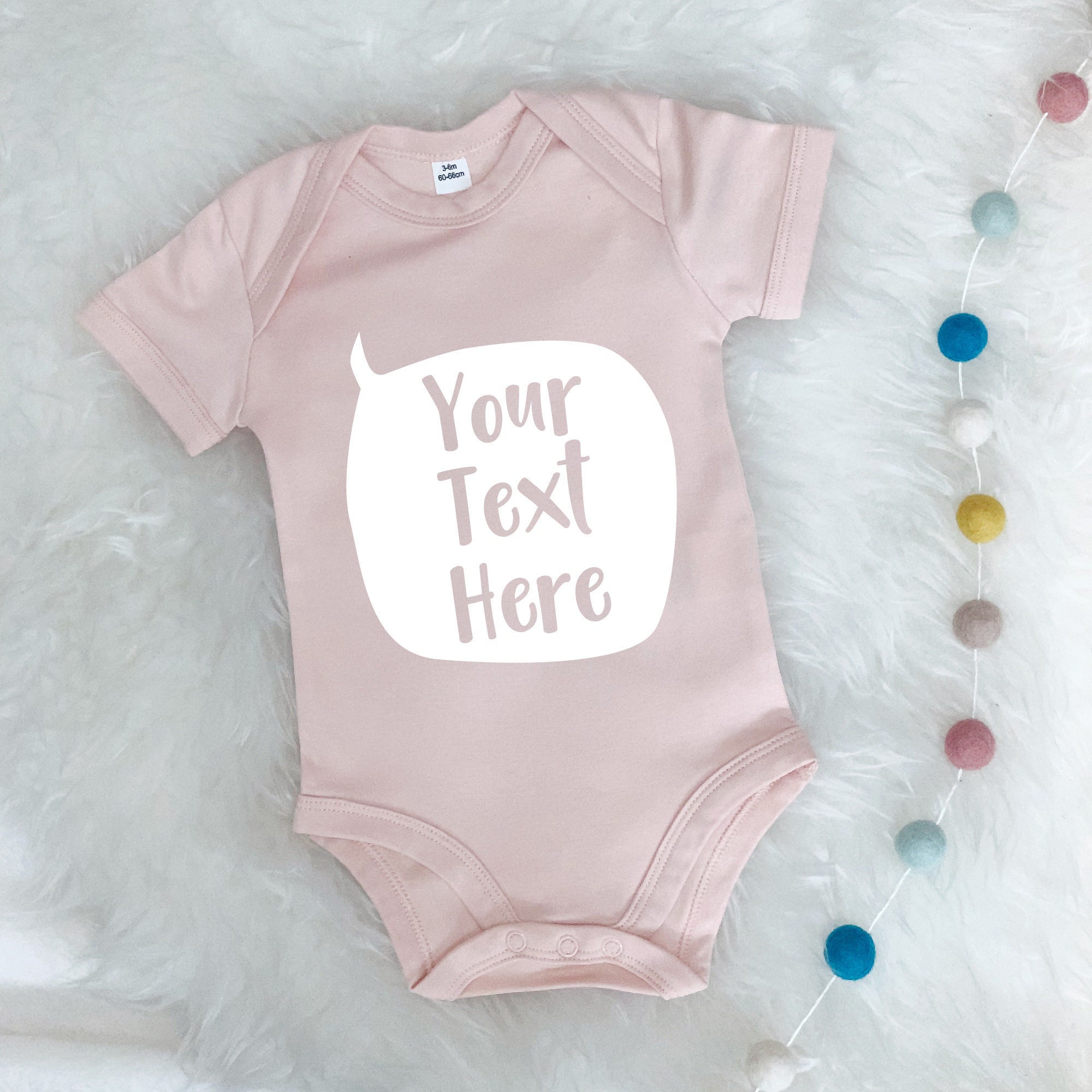 Off-White Grey Speech Print Babygrow Set