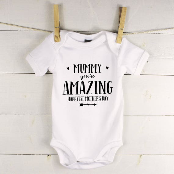 baby grow First Mother's Day gift Baby 