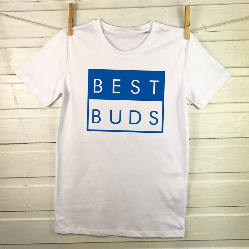 Best Buds Mens Tshirt. Father and Son T Shirt. T Shirt for Etsy