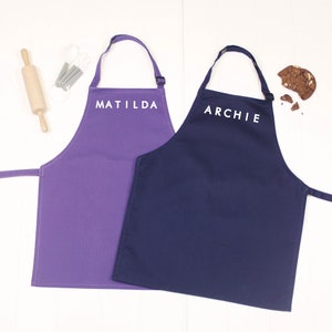 Personalised Kids Apron Set With Name. image 7