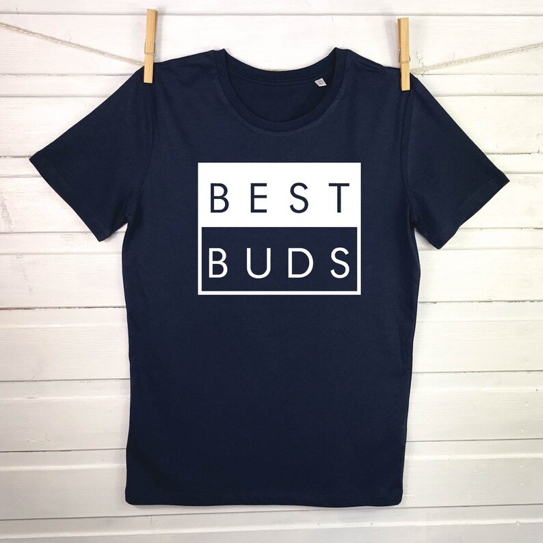 Best Buds Mens Tshirt. Father and Son T Shirt. T Shirt for Etsy
