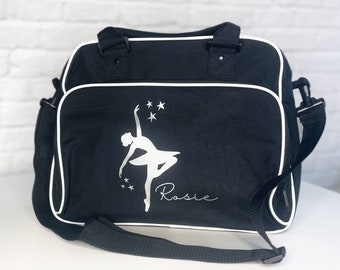Ballerina with Stars personalised Dance Kit Bag