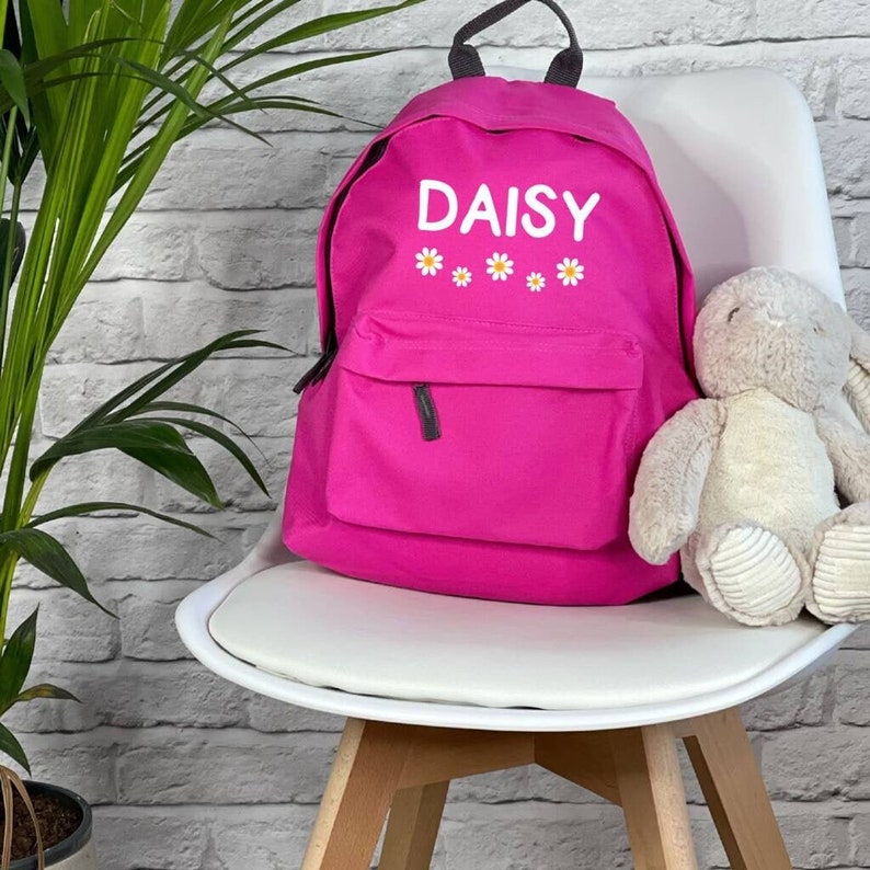 personalised child rucksack