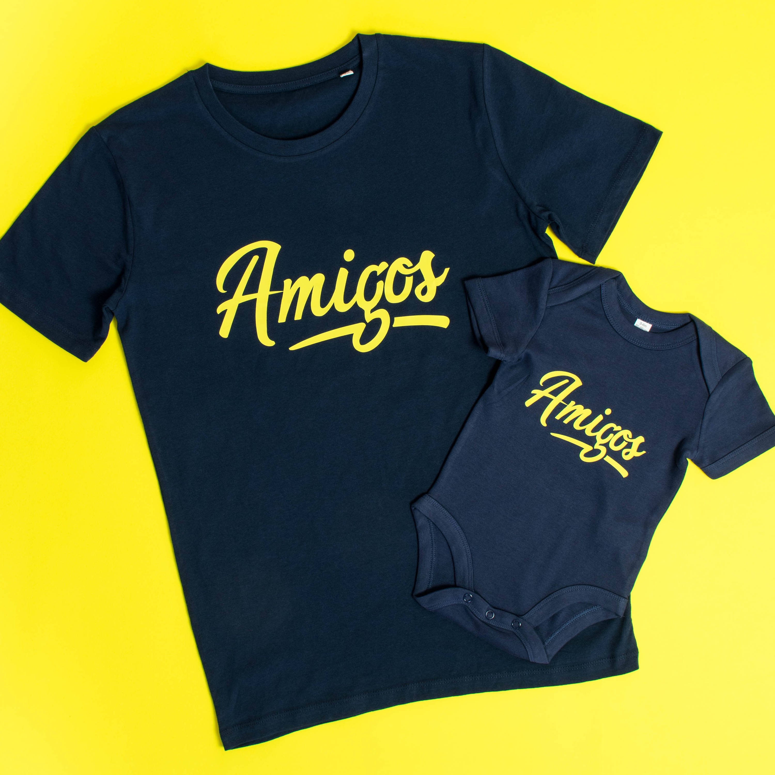 Amigos Father and Son T-shirt Set First 