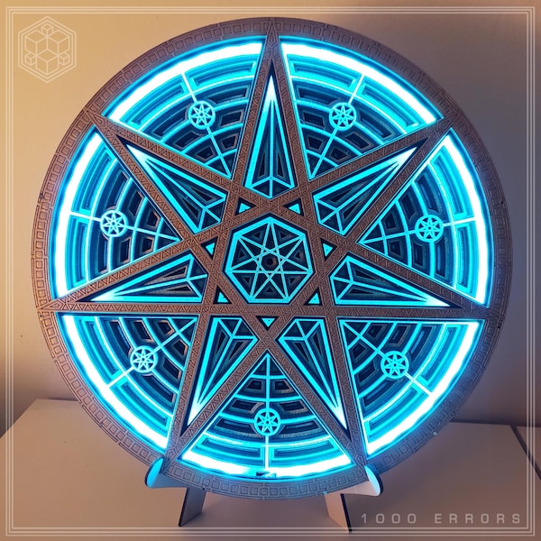 Septagram - Heptagram - Light Sculpture