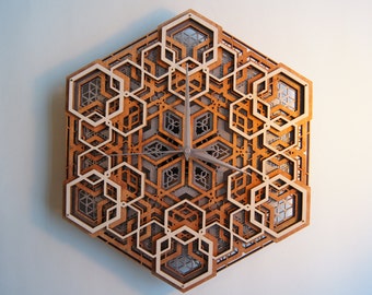 Time 02 / Sacred Geometry Clock