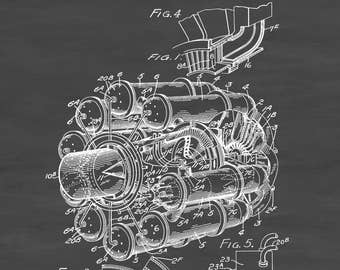 aircraft propulsion patent vintage airplane airplane blueprint airplane art pilot gift aircraft decor airplane poster engine patent - Blueprint Aircraft Engines aircraft propulsion patent vintage airplane airplane blueprint airplane art pilot gift aircraft decor airplane poster engine patent - Blueprint Aircraft Engines