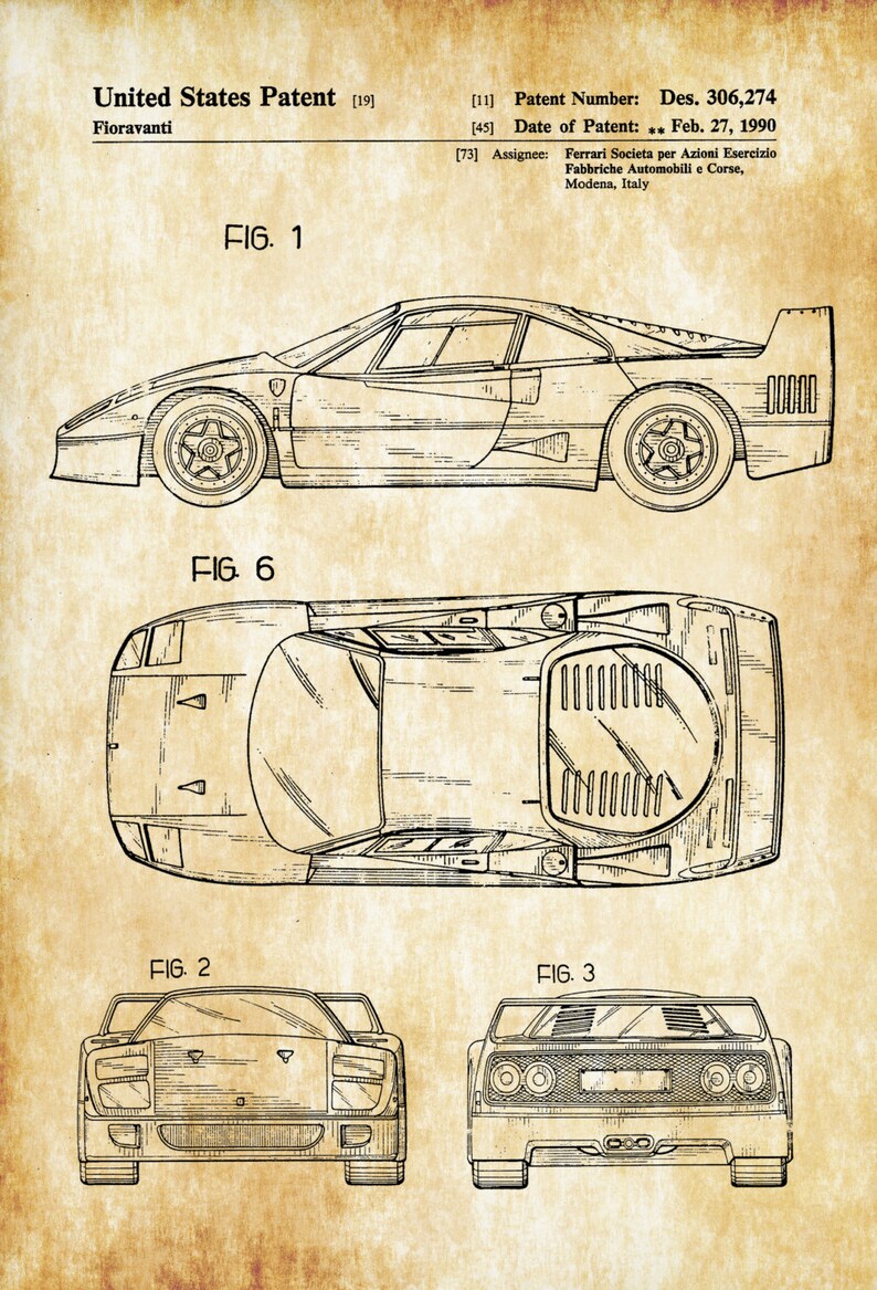 Patent pending ferrari