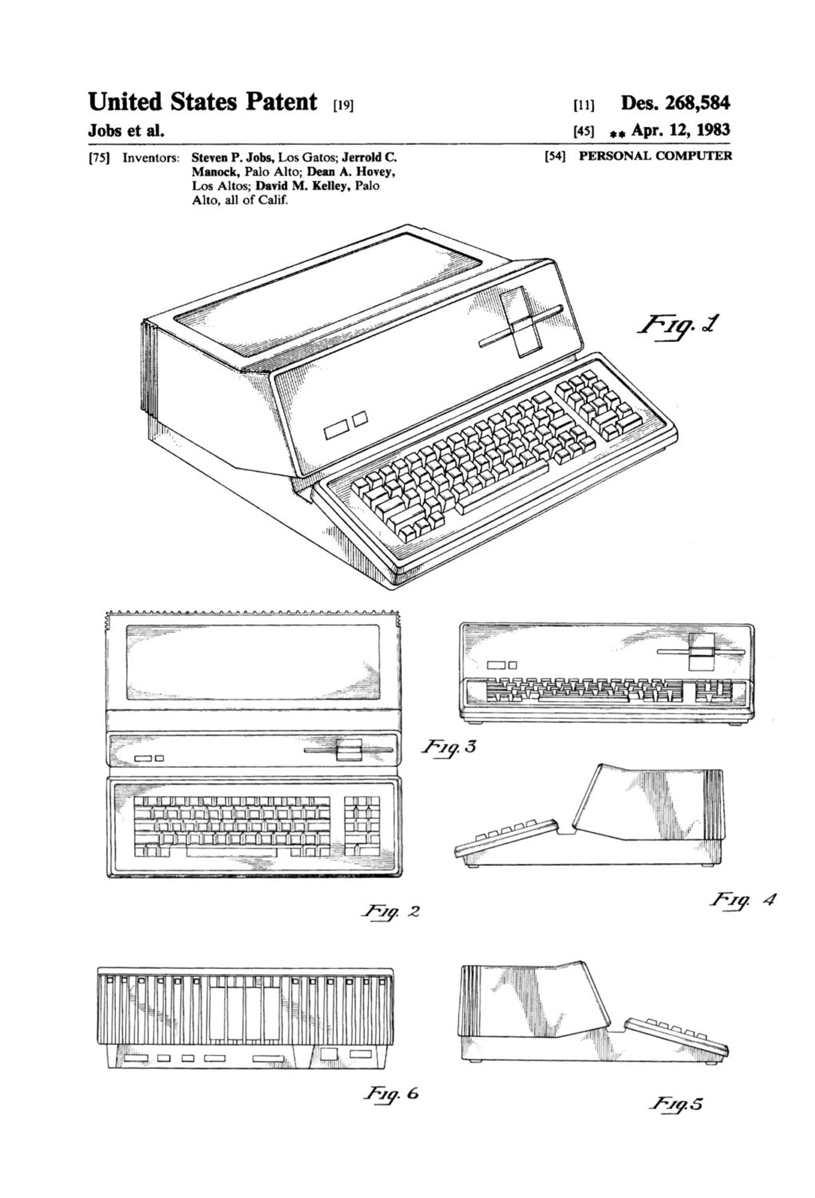 Apple Computer Patent Patent Print Wall Decor Computer Etsy