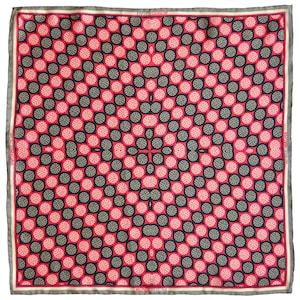 Silk Pocket Square - Huntley Rosso