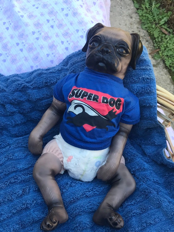 silicone baby pug
