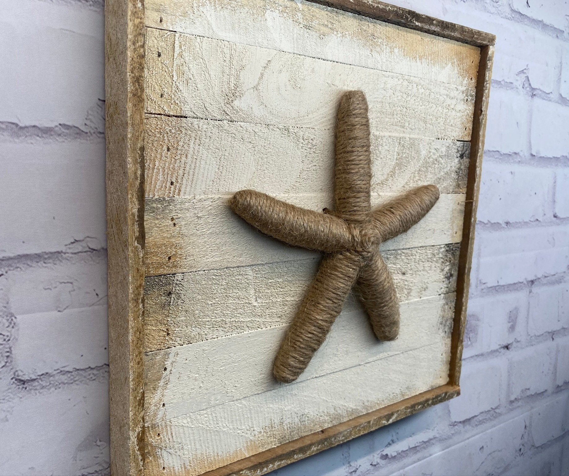 Decoración rústica de la pared de la pared de la madera de la | Etsy