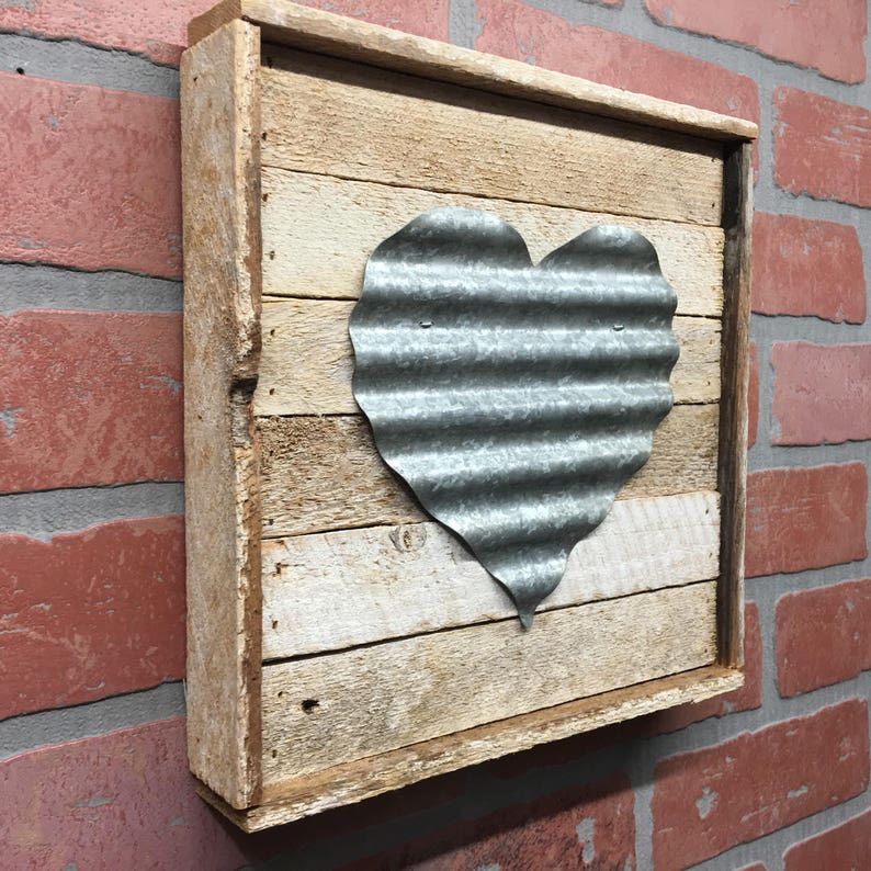 Valentine S Day Rustic Metal Heart Wall Decor Love Housewarming