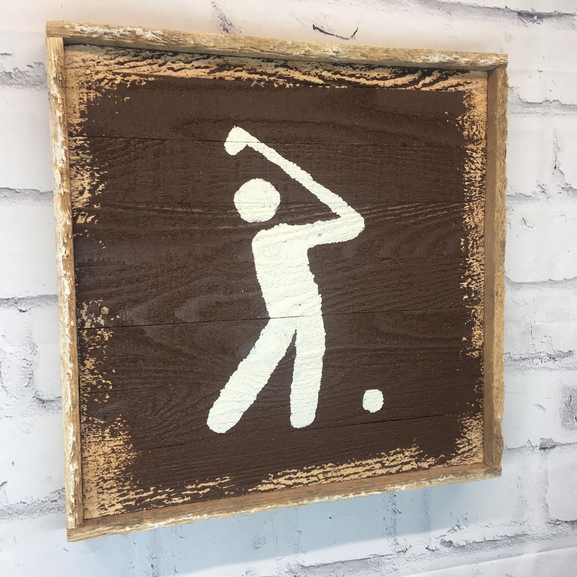 Rustic Golf Signs Rustic Golf Trail Marker Sign - Etsy