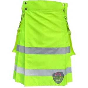 Scottish Active Men Utility Sports Traditional Fashion Fluorescent kilt