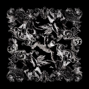 Phaethon Silk Pocket Square: Bold Greek Mythology Scarf