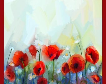 Pocket Square - Flanders Fields