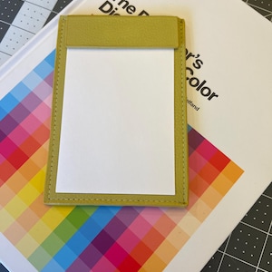 Mini-Klemmbrett für 3x5 Karten, magnetisch
