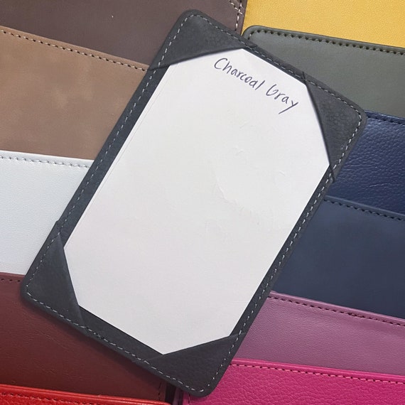 Pocket Jotter Index Card Holder in Horween Leather | Handmade to Order