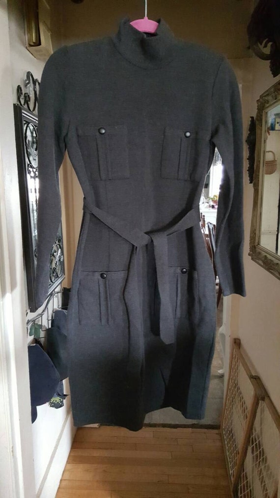 Vintage Dana Buchman wool dress