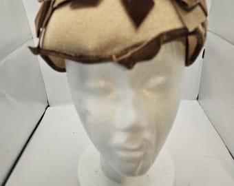Vintage Velvet Floral Hat