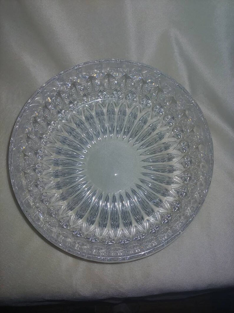 Cuenco de cristal vintage, cuenco de cristal de Waterford, cuenco de cristal, cuenco de cristal para servir imagen 3