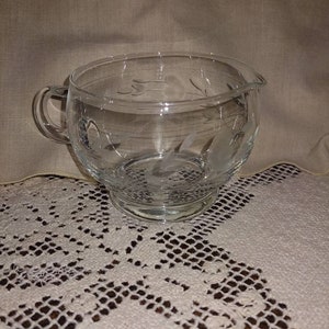 Vintage Princess House Heritage pattern creamer.