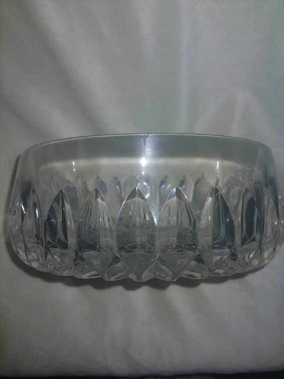 Vintage Crystal Bowl,waterford  Crystal Bowl, crystal Bowl, Crystal serving Bowl