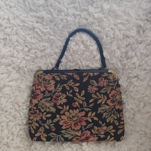 Bolso vintage para alfombras o tapices, cartera vintage, bolso para tapices, bolso para alfombras, cartera para tapices, bolso para tapices.