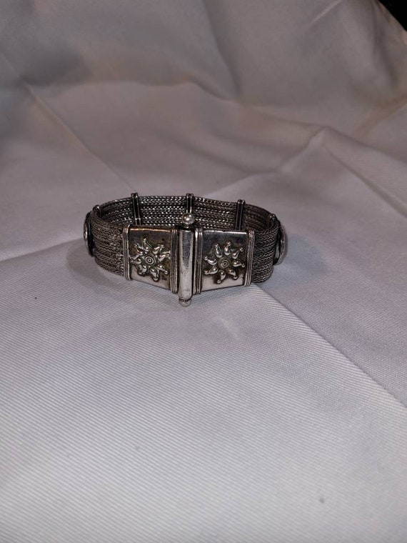 Vintage sterling bracelet. Vintage unique sterling