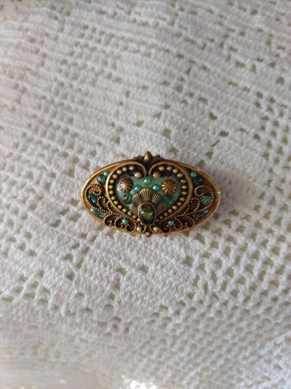 Michal Golan vintage brooch/ pin, Michal Golan pen