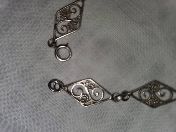 Vintage unique sterling silver bracelet - image 4