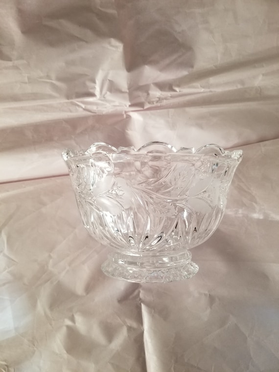 Vintage Serving Bowl Pedestal Serving Bowl Serving Bow Etsy