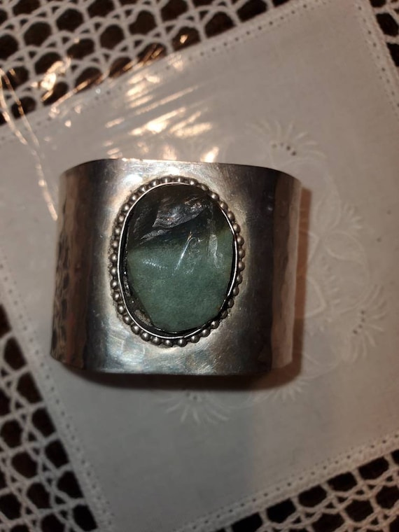 Vintage sterling cuff bracelet,vintage bracelet