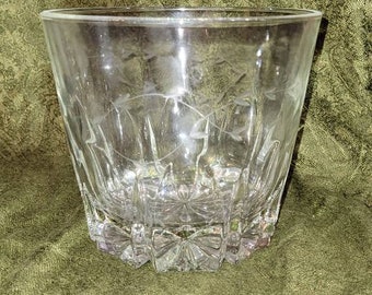 Vintage princess house crystal ice bucket.