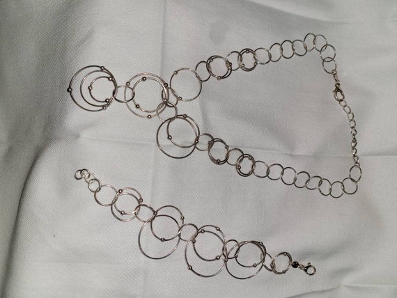 Vintage sterling silver set, sterling silver set.